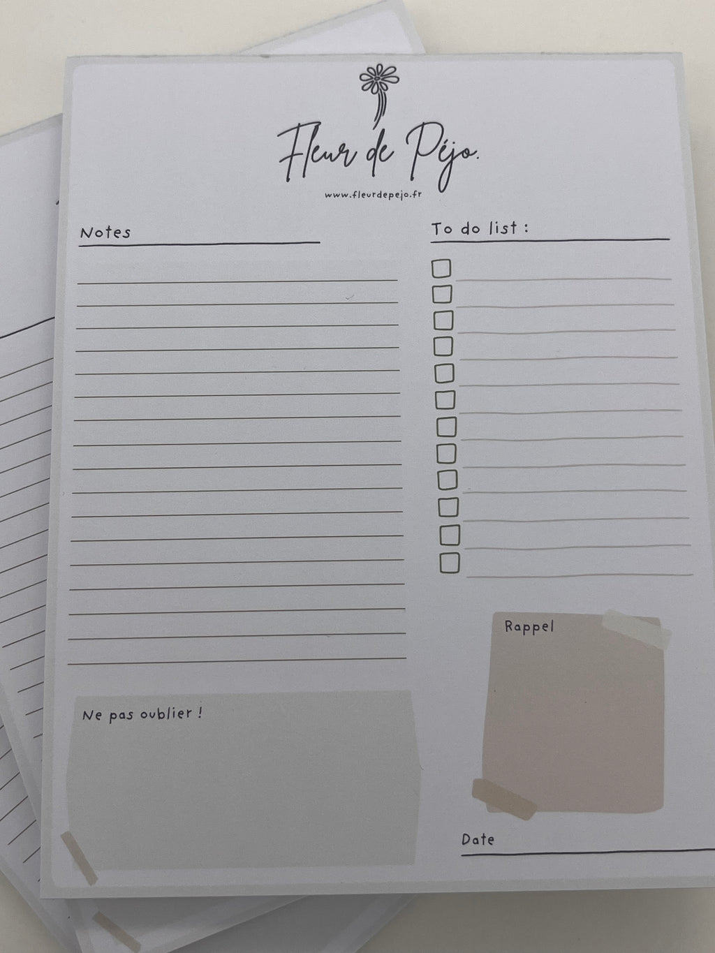 Le bloc note pour tout !